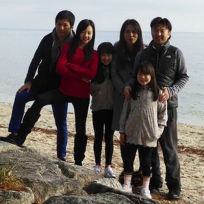 本田家の家族写真
