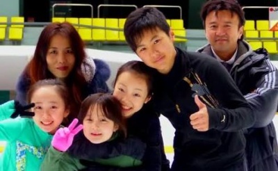 本田家の家族写真